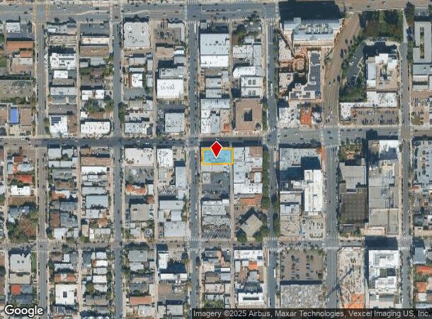 401 University Ave, San Diego, CA Parcel Map