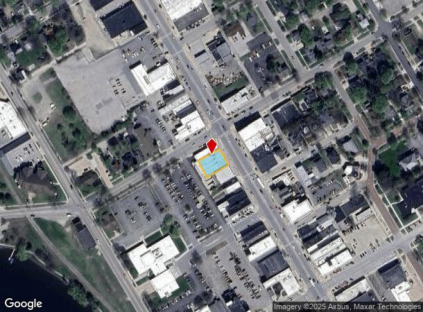 219 N Mitchell St, Cadillac, MI Parcel Map