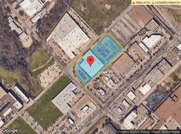  2510 Hawes Ave, Dallas, TX Parcel Map