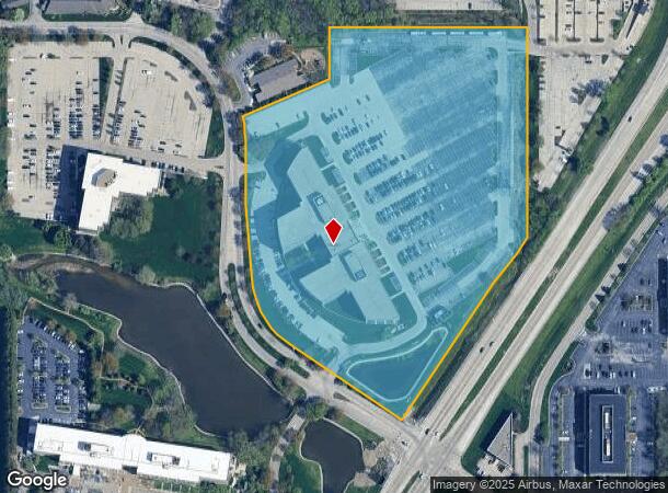  8425 Woodfield Crossing Blvd, Indianapolis, IN Parcel Map