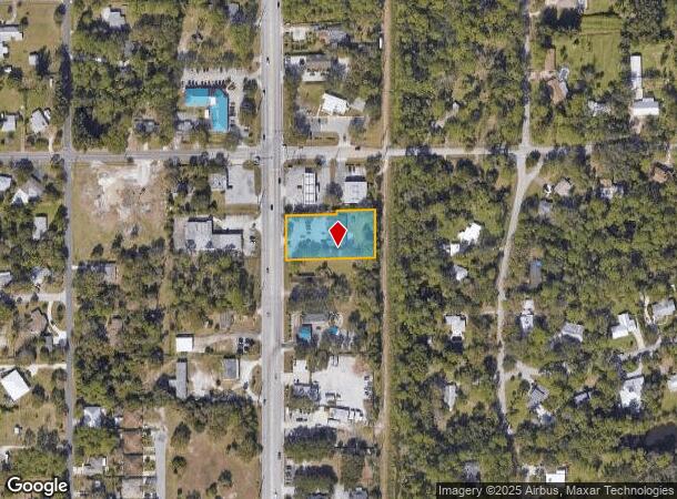  1121 S Wickham Rd, Melbourne, FL Parcel Map