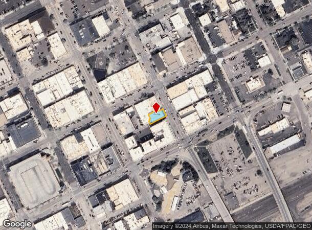  1612 Central Ave, Cheyenne, WY Parcel Map