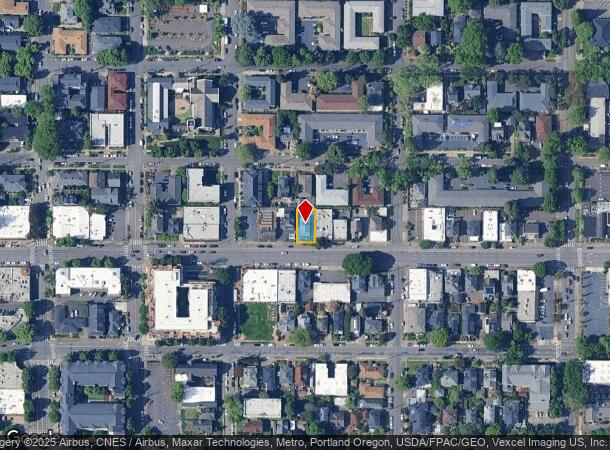 1737 Ne Broadway St, Portland, OR Parcel Map