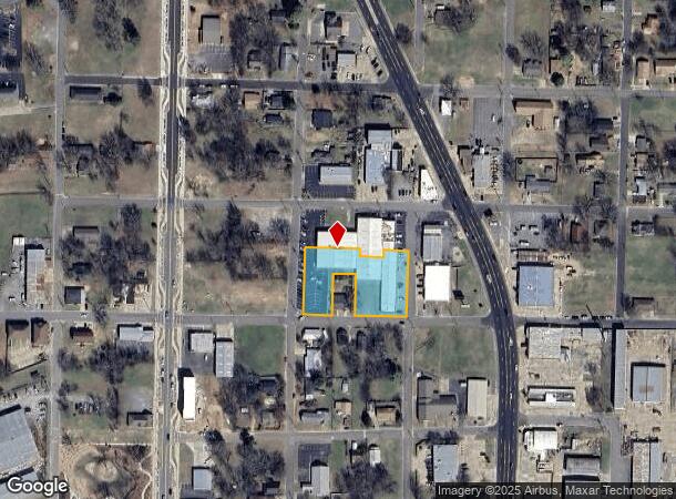 1212 Harrison St, Conway, AR Parcel Map