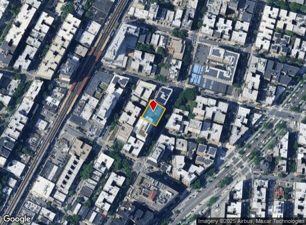  1775 Walton Ave, Bronx, NY Parcel Map