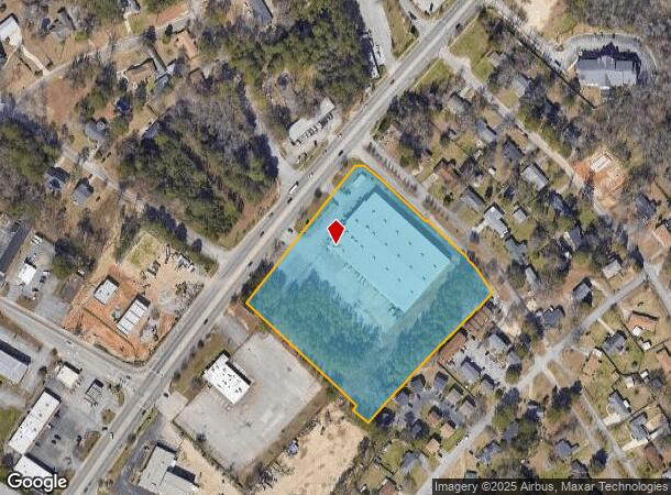 2255 Airport Blvd, Cayce, SC Parcel Map