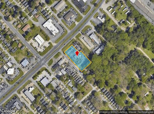  1122 S Military Hwy, Chesapeake, VA Parcel Map