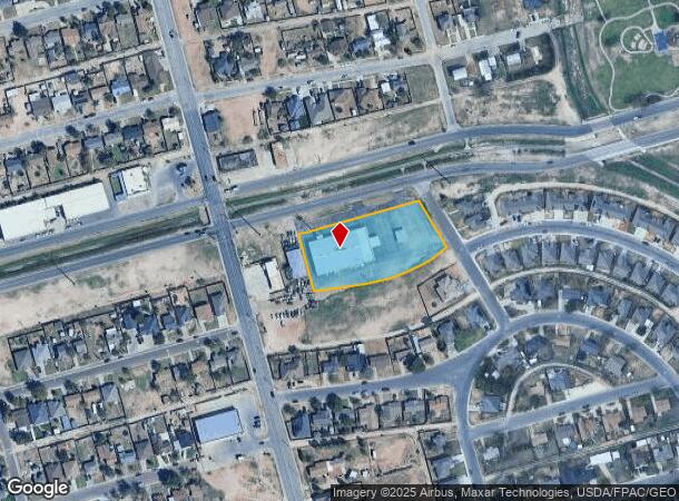  1110 E Scharbauer Dr, Midland, TX Parcel Map