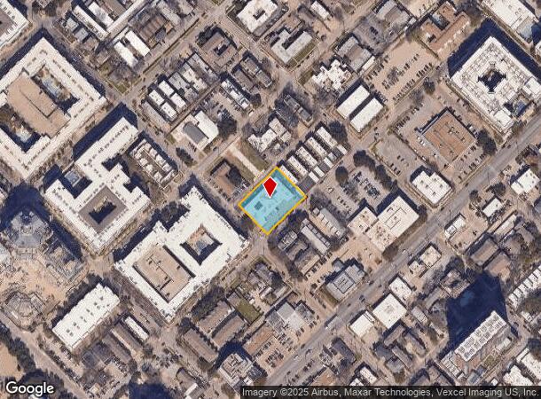  2707 Shelby Ave, Dallas, TX Parcel Map