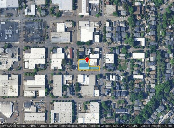  1009 Se Lincoln St, Portland, OR Parcel Map