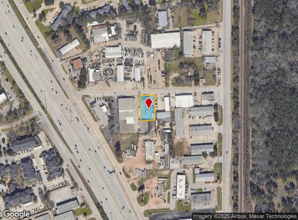  111 Rhodes St, Conroe, TX Parcel Map