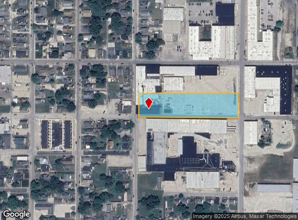  1224 Mill St, Jasper, IN Parcel Map