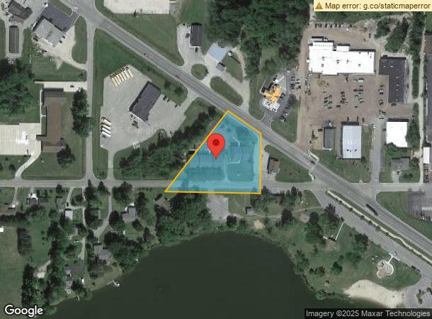  3215 W Lang Rd, Beaverton, MI Parcel Map