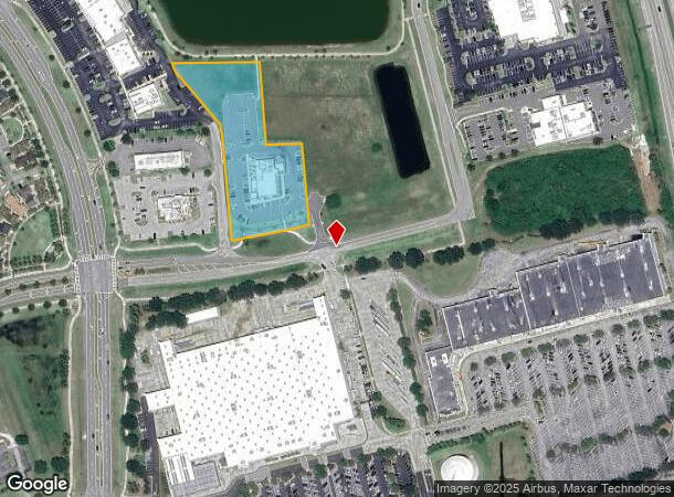  8550 Napolo Dr, Melbourne, FL Parcel Map