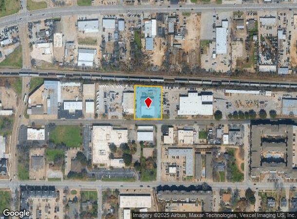  1101 W Main St, Arlington, TX Parcel Map