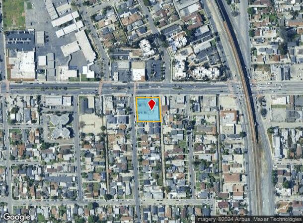  214 W Rosecrans Ave, Compton, CA Parcel Map