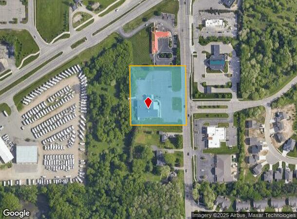  16912 Marsh Rd, Haslett, MI Parcel Map