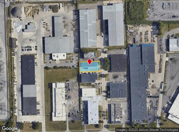 24201 Wahl St, Warren, MI Parcel Map