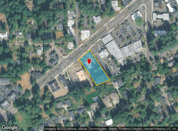16480 Boones Ferry Rd, Lake Oswego, OR Parcel Map
