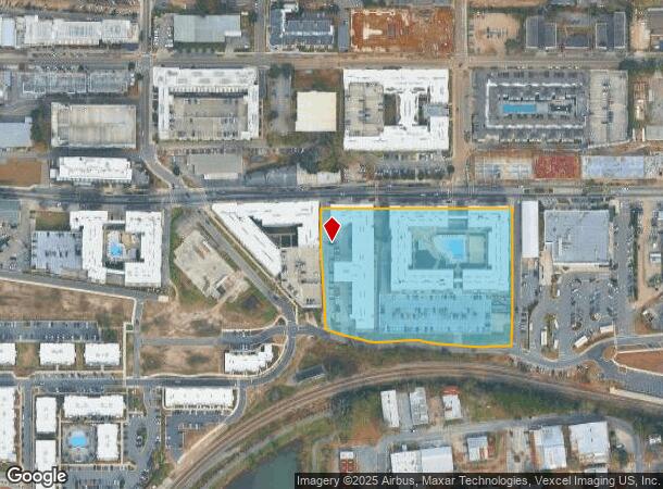 Gay St, Tallahassee, FL Parcel Map