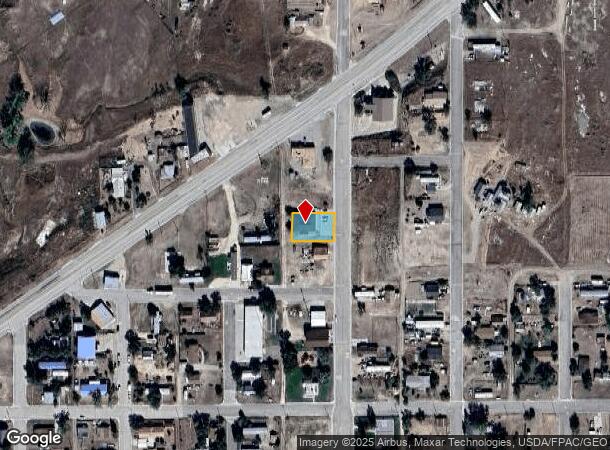 325 N 2Nd St, Edgerton, WY Parcel Map