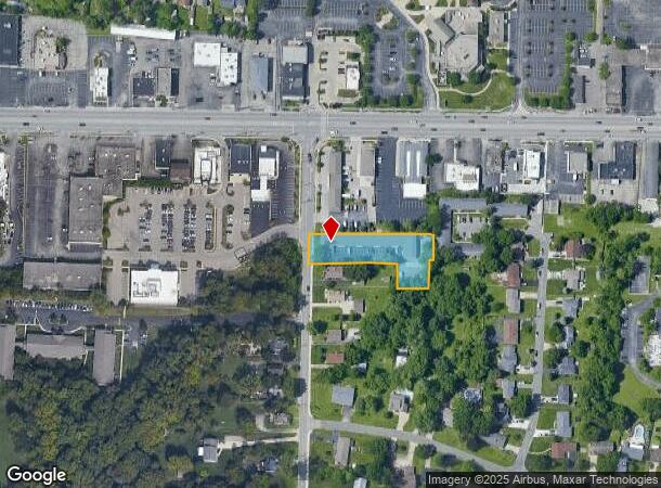  1166 Asbury Rd, Cincinnati, OH Parcel Map