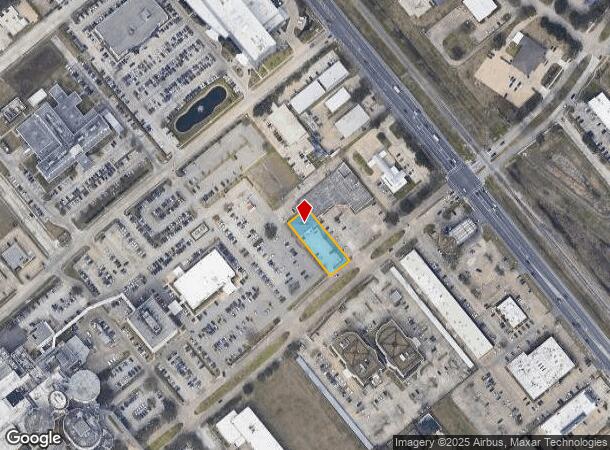 202 W Medical Center Blvd, Webster, TX Parcel Map