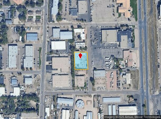  3512 N Tejon St, Colorado Springs, CO Parcel Map