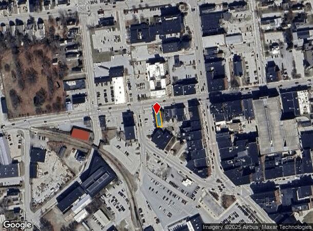 156 West St, Rutland, VT Parcel Map