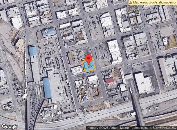  911 S Mesa St, El Paso, TX Parcel Map