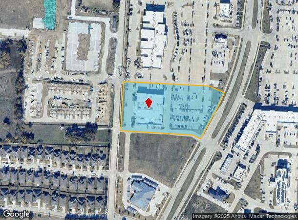 1601 N Hardin Blvd, Mckinney, TX Parcel Map