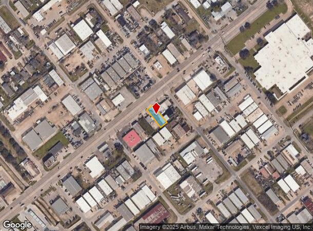  1306 College Ave, South Houston, TX Parcel Map