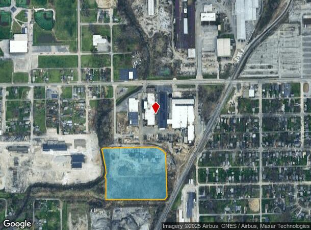  2511 Taylor St, Fort Wayne, IN Parcel Map