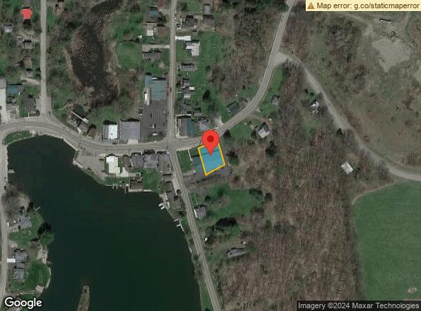  10349 Main St, Findley Lake, NY Parcel Map