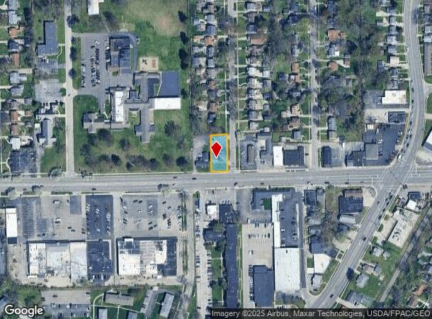 2704 W Central Ave, Toledo, OH Parcel Map