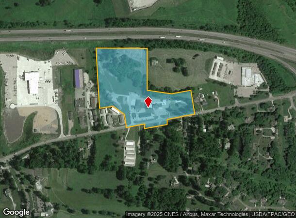  47443 National Rd, Saint Clairsville, OH Parcel Map