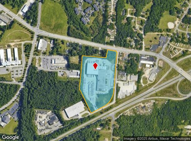 1124 Elon Pl, High Point, NC Parcel Map