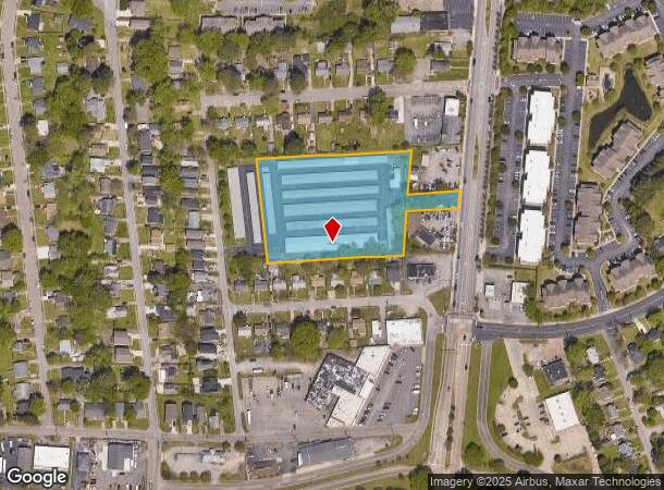  1213 N King St, Hampton, VA Parcel Map