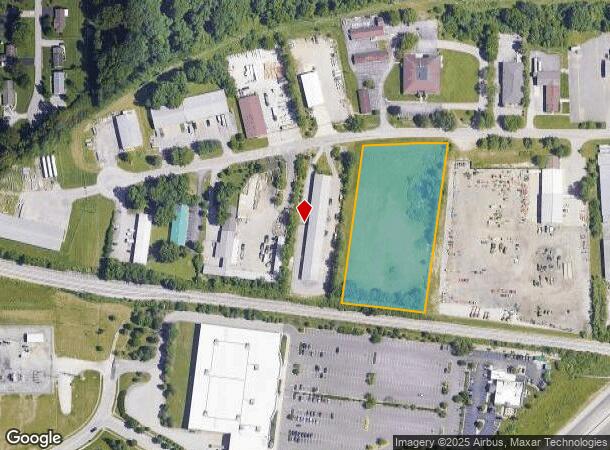  2185 W Industrial Park Dr, Bloomington, IN Parcel Map