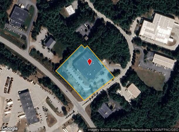 225 First Flight Dr, Auburn, ME Parcel Map