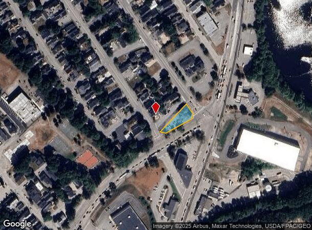 5 Burns St, Auburn, ME Parcel Map