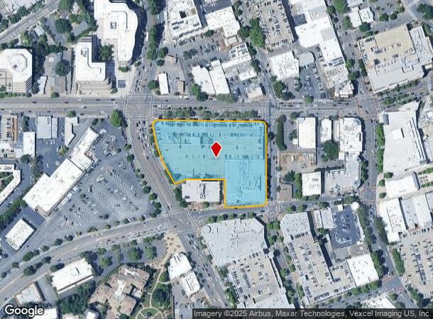 1601 Mt Diablo Blvd, Walnut Creek, CA Parcel Map