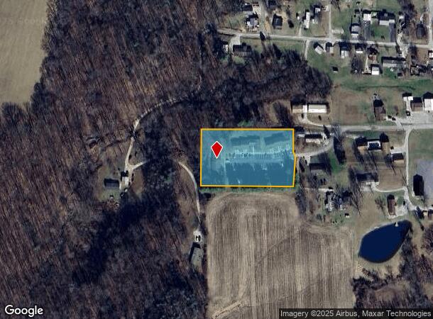  132 W 3Rd St, Birdseye, IN Parcel Map