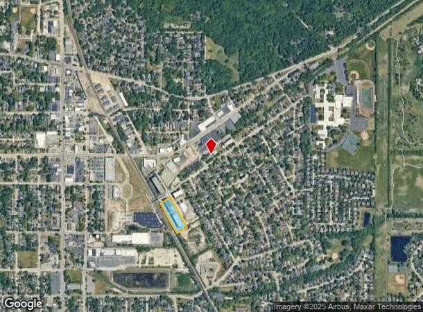  250 Anthony Ave, Mundelein, IL Parcel Map