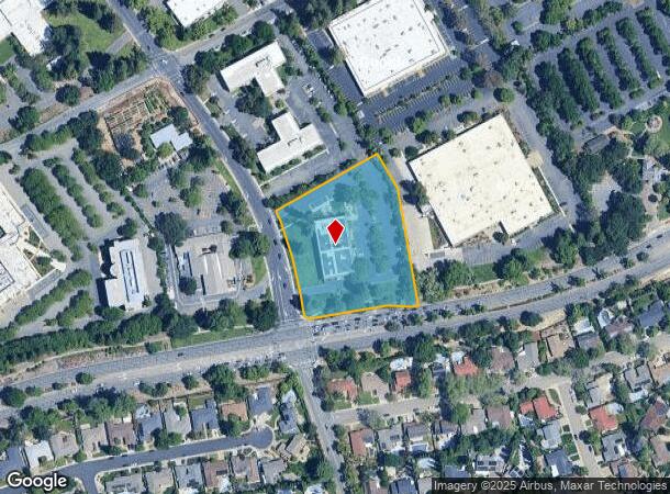  100 N Wiget Ln, Walnut Creek, CA Parcel Map