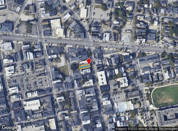  1425 Main St, Cincinnati, OH Parcel Map