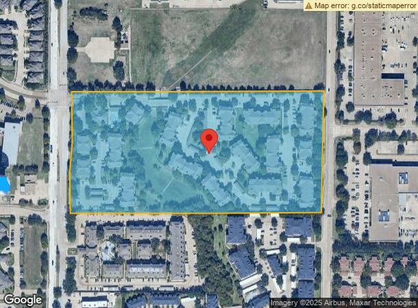  2300 Marsh Ln, Carrollton, TX Parcel Map