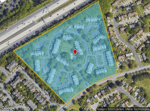  1700 Birch Trail Cir, Chesapeake, VA Parcel Map