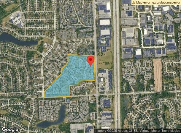  22675 Pavilion Dr, Novi, MI Parcel Map