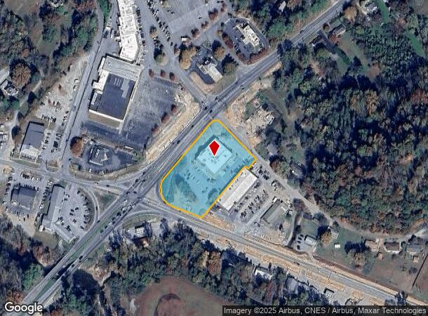  45 Hendersonville Hwy, Pisgah Forest, NC Parcel Map